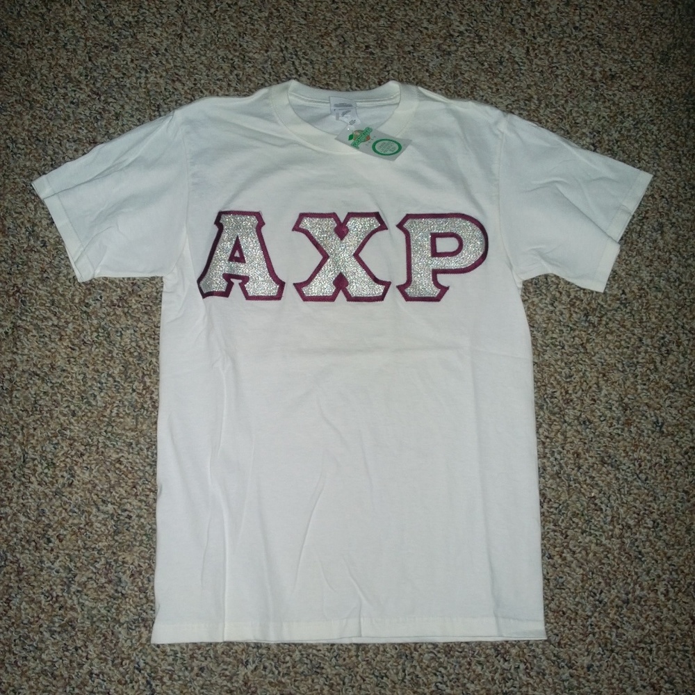 Alpha Chi Rho 'AXP' Greek Letter Tee-Shirt